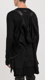 Asymmetric Zip Hoody