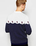 Jumper With Skiiers
