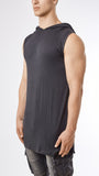 Under Armour Hooded Muscle Tee - Black